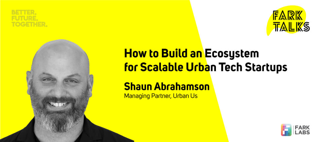 How to build an ecosystem for scalable urban tech startups