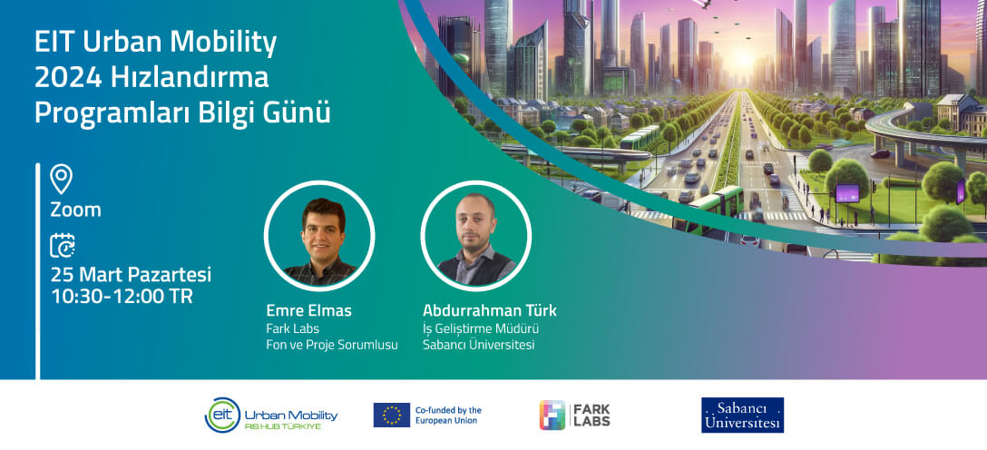İnfo Etkinliği: EIT Urban Mobility Hızlandırma Programları